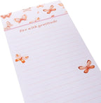 Graphique Butterfly Magnetic Notepad | 100 Tear-Away Sheets | Grocery, To-Do - Image 3