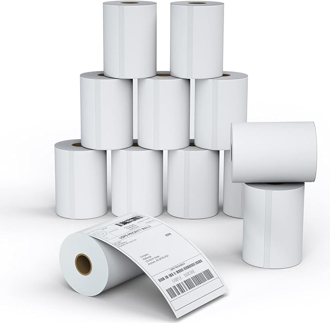 MFLABEL 4x6 Thermal Shipping Labels by MFLABEL