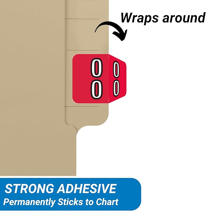 Doctor Stuff - File Folder Labels, Terminal Digit Filing, Consecutive Double - Image 3