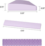 Keychron Silicone Wrist & Palm Rest, 17.6" Full Size for K10 Pro / K10 Max / Q6 / Q6 Pro / Q6 Max / Q6 HE / V6 / V6 Max / C4 HE, Washable, Non-Slip Base, Typing Support, Light Purple