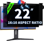 2 Pack Magnetic Hanging Computer Privacy Screen 22 Inch