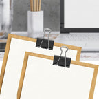 Ufmarine 72 Pcs Large Binder Clips 1.6 inch Length, Big Paper Clips - Image 7