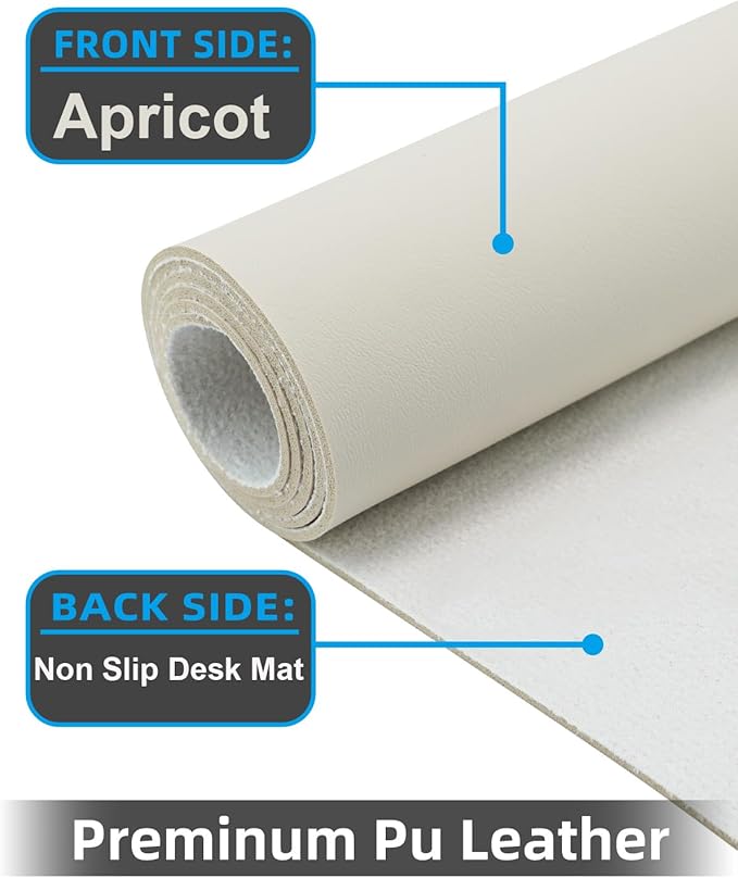 Small Desk Mat, Leather Desk Pad Protector, Desk Mouse pad, Office Desk mat - Image 2