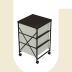 CASUNER Small Cabinet with Drawers Rolling 3 Drawer Mobile File Cabinet - Image 5