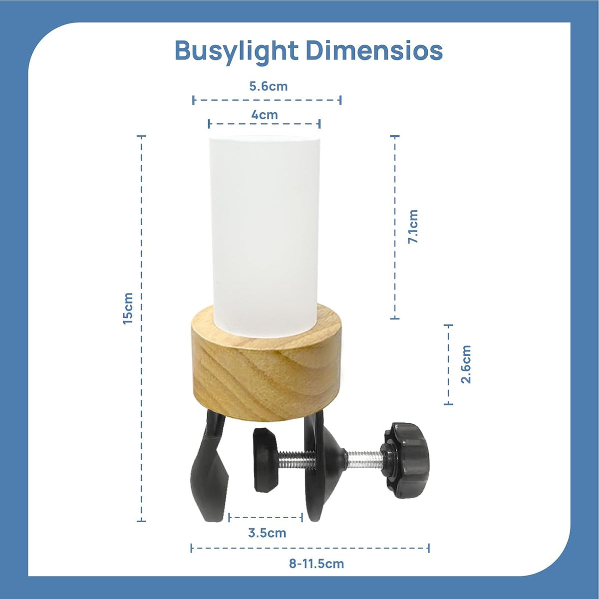 Clip Busy Light Standard for The Office / 59 inch USB Cable Busy Light Indica...