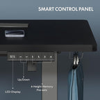 FLEXISPOT One-Piece Electric Standing Desk, 60 x 24 Inches Adjustable Desk - Image 4