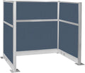 Versare Pre-Configured Hush Panel Electric Cubicle | Workstation Divider Walls by VERSARE