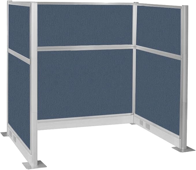Versare Pre-Configured Hush Panel Electric Cubicle | Workstation Divider Walls by VERSARE