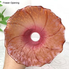 Bieye LS64 Lily Flower Blown Glass Lampshade - Image 4