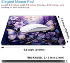 IMAYONDIA Small Mouse Pad Cute, Modern Flowers Mousepad - Image 2