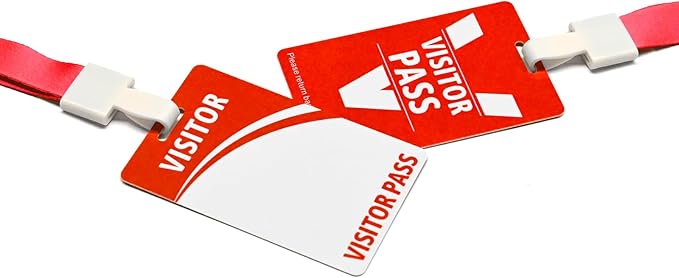 Visitor Badge Lanyards Volunteer Badge Holder - Image 6