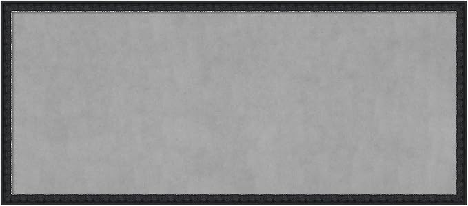 Amanti Art Black Framed Magnetic Board 22x50 Oversize Vision Board by AmantiArt