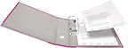 Original Falken PP-Color Plastic Files. Made in Germany. 8 cm Wide DIN A4 BlackBerry Ring Binder Vegan File Folder Letter Folder Office Folder Plastic Folder Slotted Folder