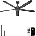 ohniyou 60'' industrial ceiling fan no light for, main product view