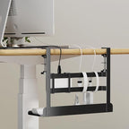 YECAYE Under Desk Cable Management Tray, All-Metal Clamp-Mount Cable Management - Image 7