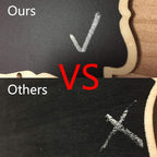 Mini Chalkboard Signs, 20 Pack Framed Small Chalk Board Food Labels - Image 2