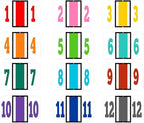 File Right Number Labels Roll – Color-Coded Numeric Filing Labels, 1-5/8" × - Image 5