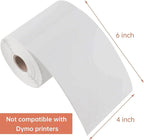 L LIKED 4000 Count 4" x 6" Direct Blank Thermal Shipping Labels - Image 2