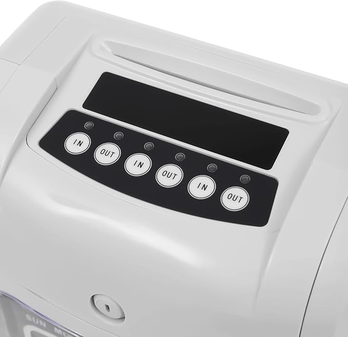 Blisiour Calculating Time Clock, Employees Time Clocks Auto-Align Time Clock - Image 5