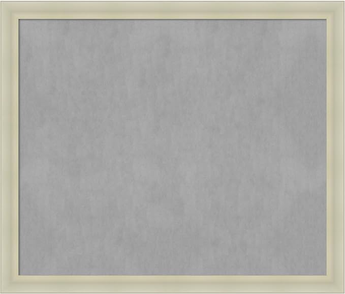 Amanti Art Silver Framed Magnetic Board 45x53 Oversize Vision Board by AmantiArt