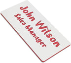 Custom Engraved Name Tag Badges by Unknown