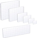 UCEC 7 Pieces Acrylic Stamp Block Clear Stamping Tools Set by UCEC