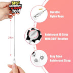 Aoryalps Retractable Badge Reel Holder Retractable - Image 5