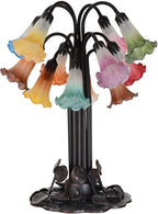 Bieye LS15S Lily Flower Blown Glass Lampshade - Image 6