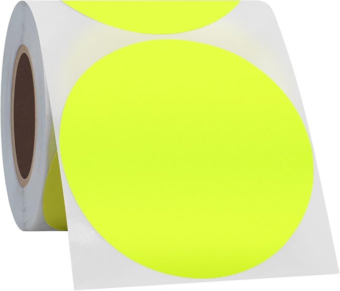 Hybsk Round Color Coding Circle Dots Labels Warehouse Inventory Organizer - Image 4