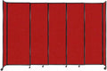 Versare Straightwall Sliding Portable Wall Partition | Freestanding Office by VERSARE