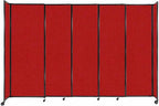 Versare Straightwall Sliding Portable Wall Partition | Freestanding Office by VERSARE