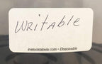 Dissolvable Blank Shelf Life Labels - Image 3