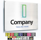 Custom Metal Signs, Personalized Aluminum, Customized Safety, Business Signs