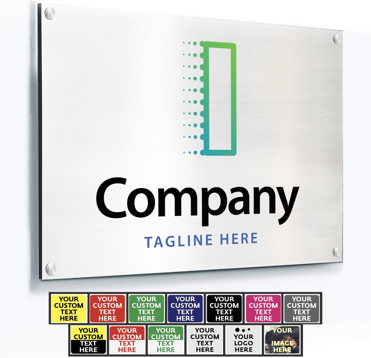 Custom Metal Signs, Personalized Aluminum, Customized Safety, Business Signs