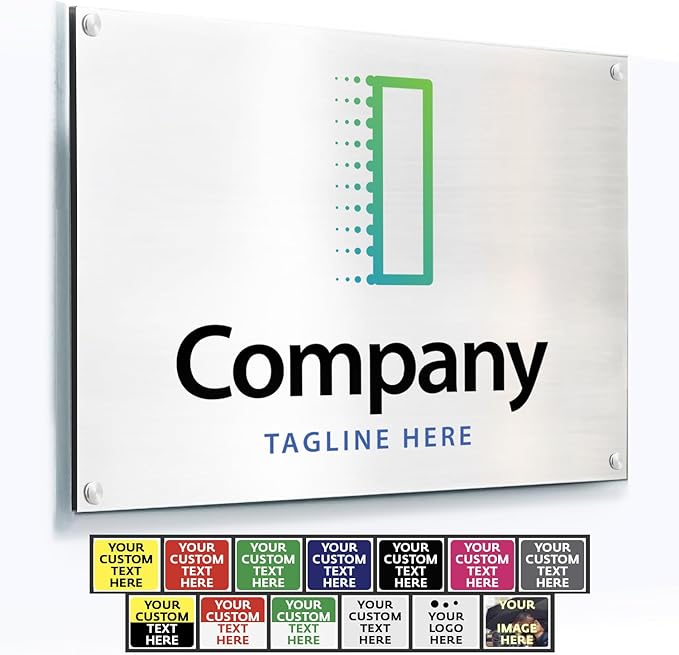 Custom Outdoor Metal Sign, Personalized Aluminum Safety and Business Sign by SpeedyOrders
