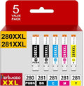 Pertmceo TR8622a PGI-280XXL CLI-281XXL 280 281 Ink Cartridges Replacement by Pertmceo