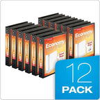 Cardinal Economy 3-Ring Binders, Round Rings, Holds 350 Sheets, Carton of 12 - Image 6