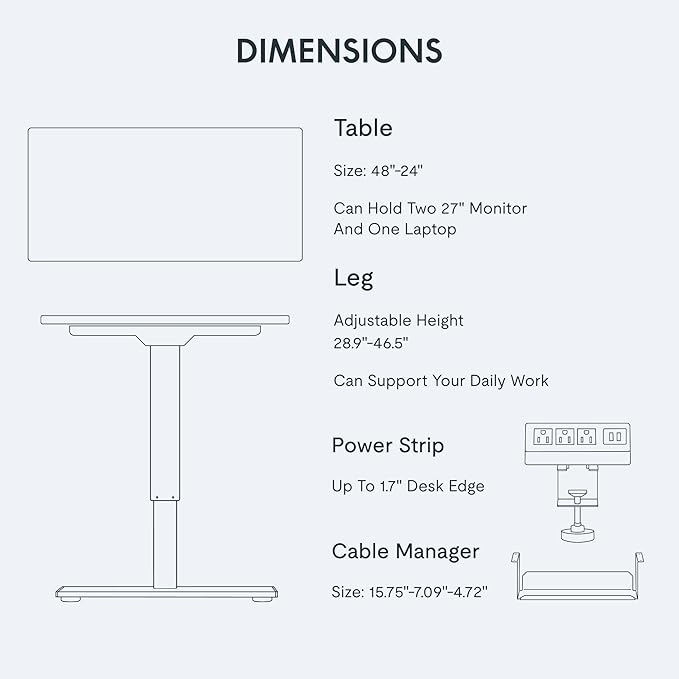FLEXISPOT EN2 Whole-Piece Standing Desk - Image 6