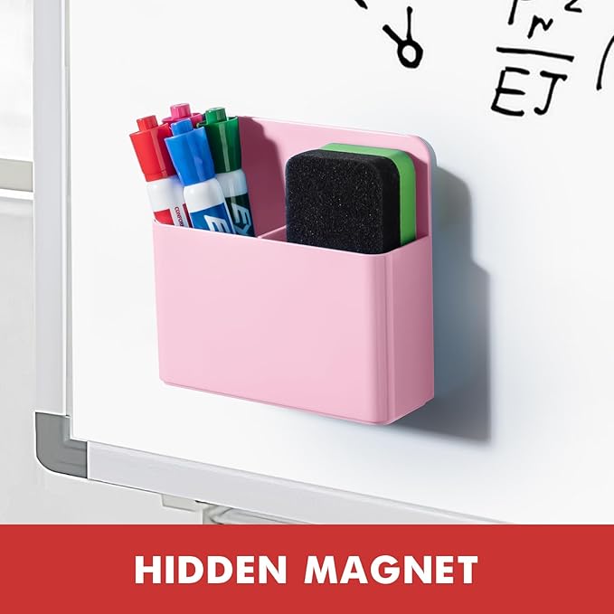 BEYGORM 2 Pack Plastic Magnetic Pen Holder - Image 6