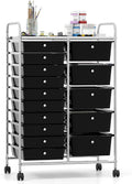 Giantex 15 Drawer Rolling Cart