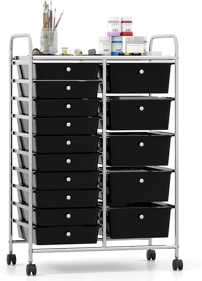 Giantex 15 Drawer Rolling Cart by Giantex