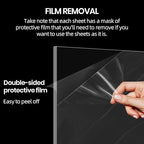 CALPALMY 1/4" Thick Clear Large Acrylic Sheets - Image 3
