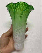 Bieye LS05 Lily Flower Blown Glass Lampshade - Image 4