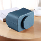 PUSU Remote Control Holder PU Leather 360 Degrees Rotatable Desktop Supply - Image 5