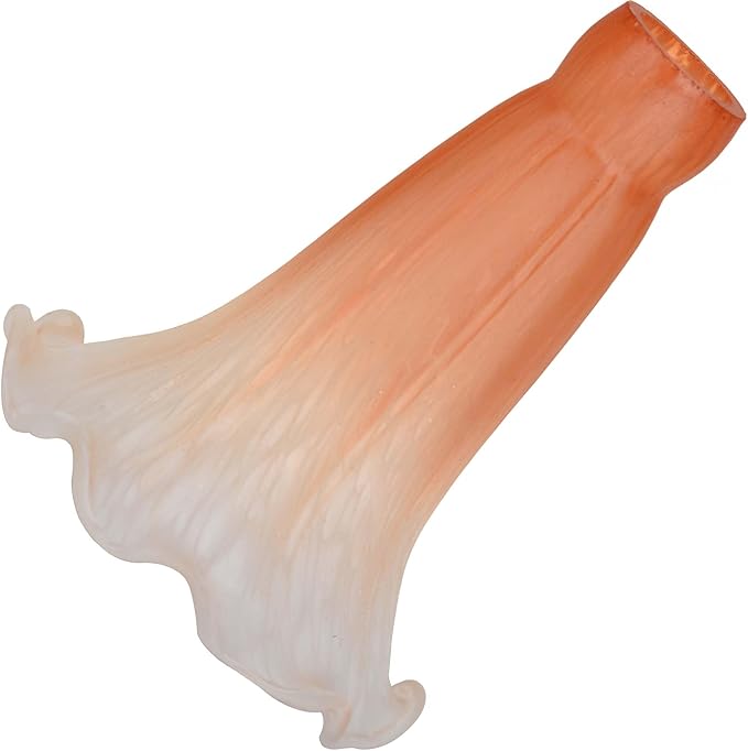 Bieye LS01S Lily Flower Blown Glass Lampshade by Bieye