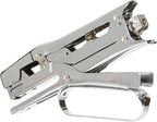 Advantus Ace Chrome Clipper Stapler (ACE07020) | Heavy-duty Stapling Plier | Chrome Plated Finish | Uses Clipper 70001 Undulated Staples