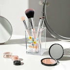 Vgrti Just Breathe Acrylic Cosmetic Pencil Pen Holder Cup, Inspirational - Image 3