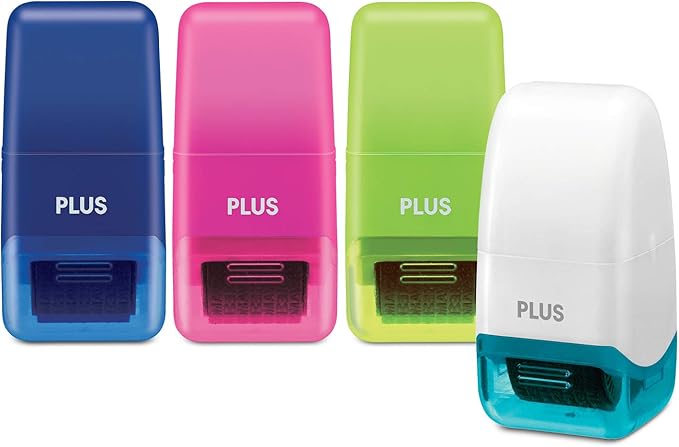Guard Your ID Identity Protection Stamp Roller, Deluxe Multi-Color 4-Pack - Image 9