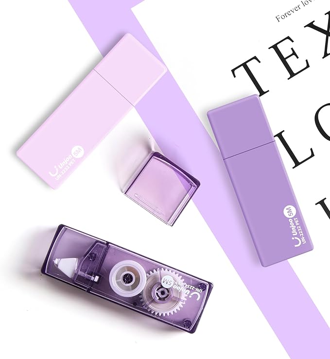 Unjoo White Correction Tape, For school, Office Workers - Image 7