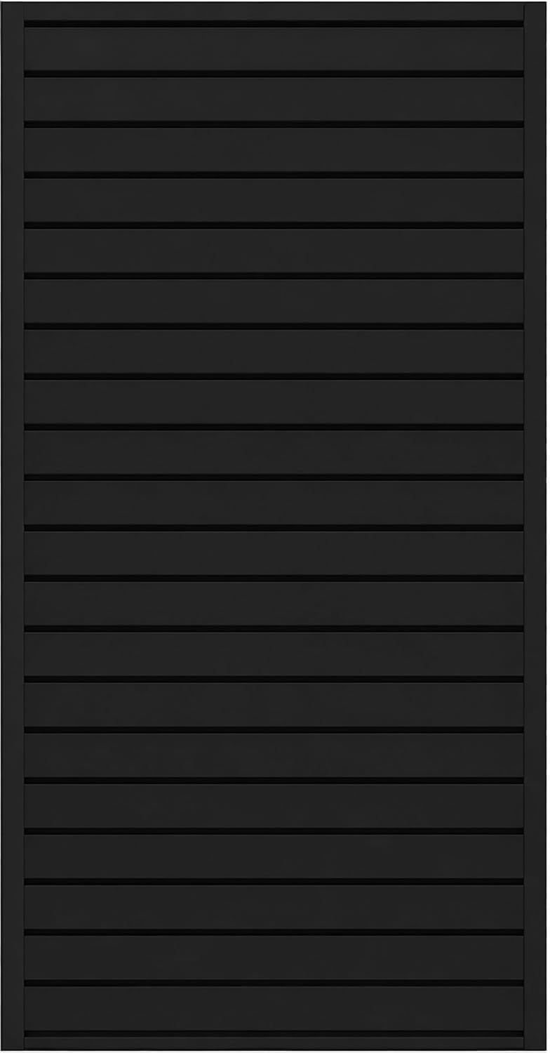 heavy duty 8'h x 4'w pvc garage slatwall, main product view